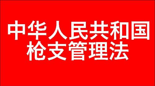 中华人民共和国枪支管理法